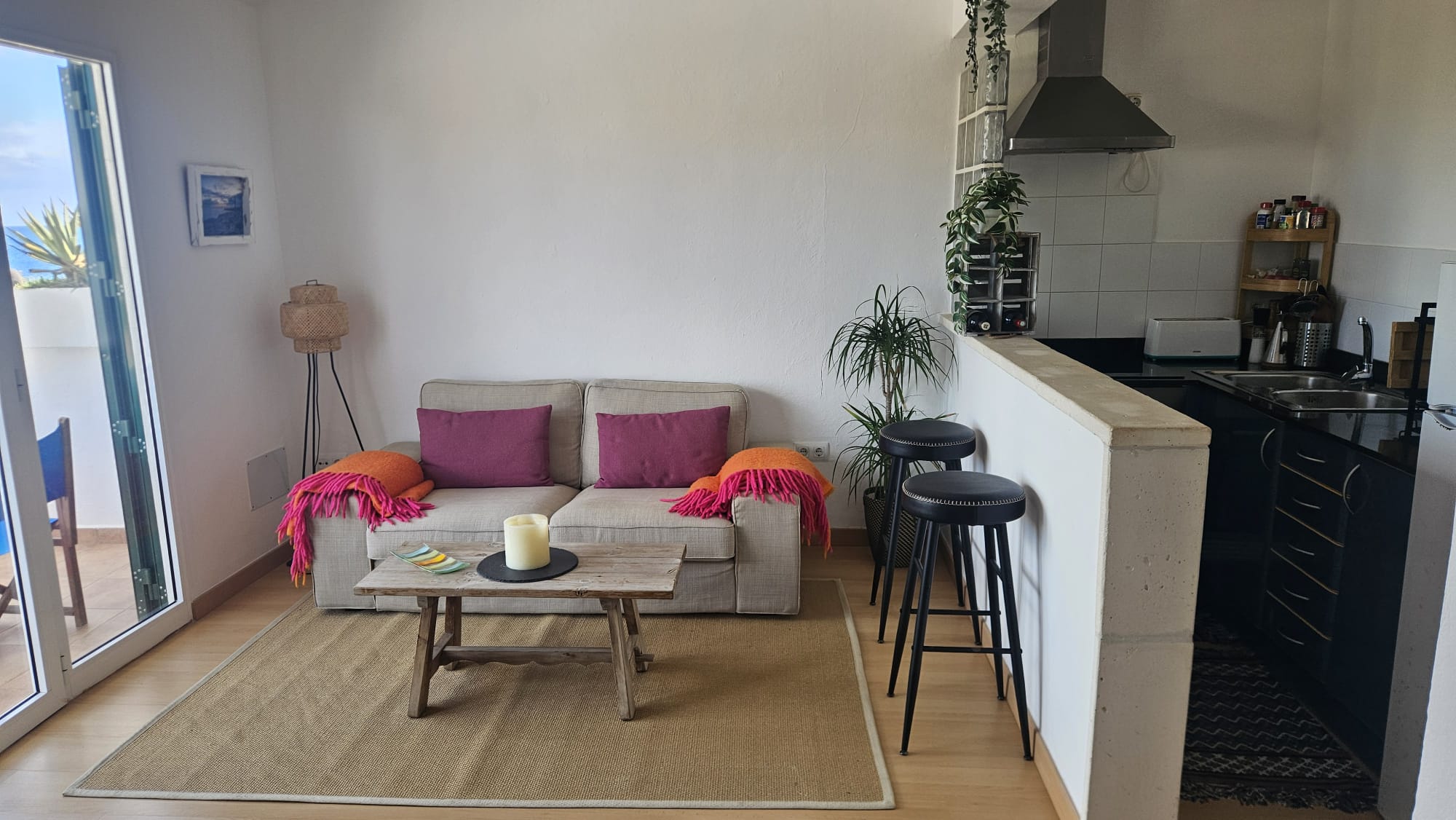 Apartamento con licencia turística y vistas al mar